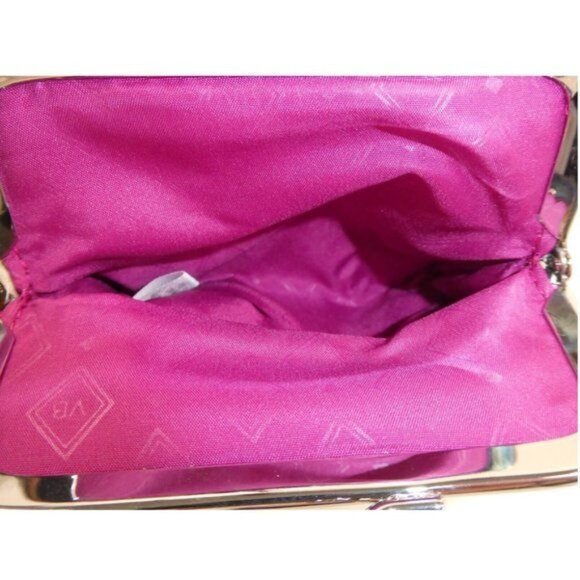 Vera Bradley Kauai Floral Kiss Lock Coin Purse NWT - Picture 3 of 3